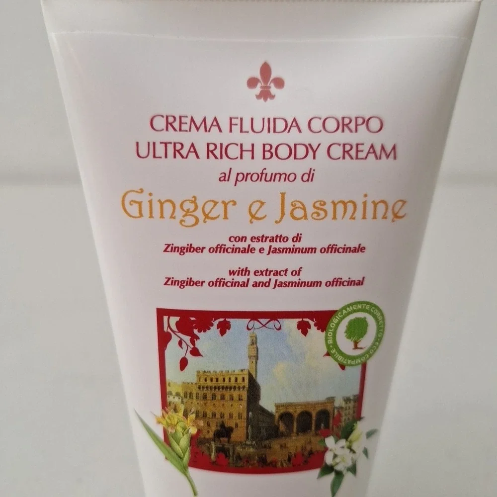 Speziali Fiorentini Ginger & Jasmine MADE IN ITALY 5 oz Ultra Rich Body Cream